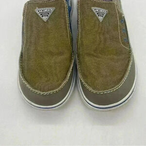 Columbia Women’s PFG Slip On Shoes Olive Size 5